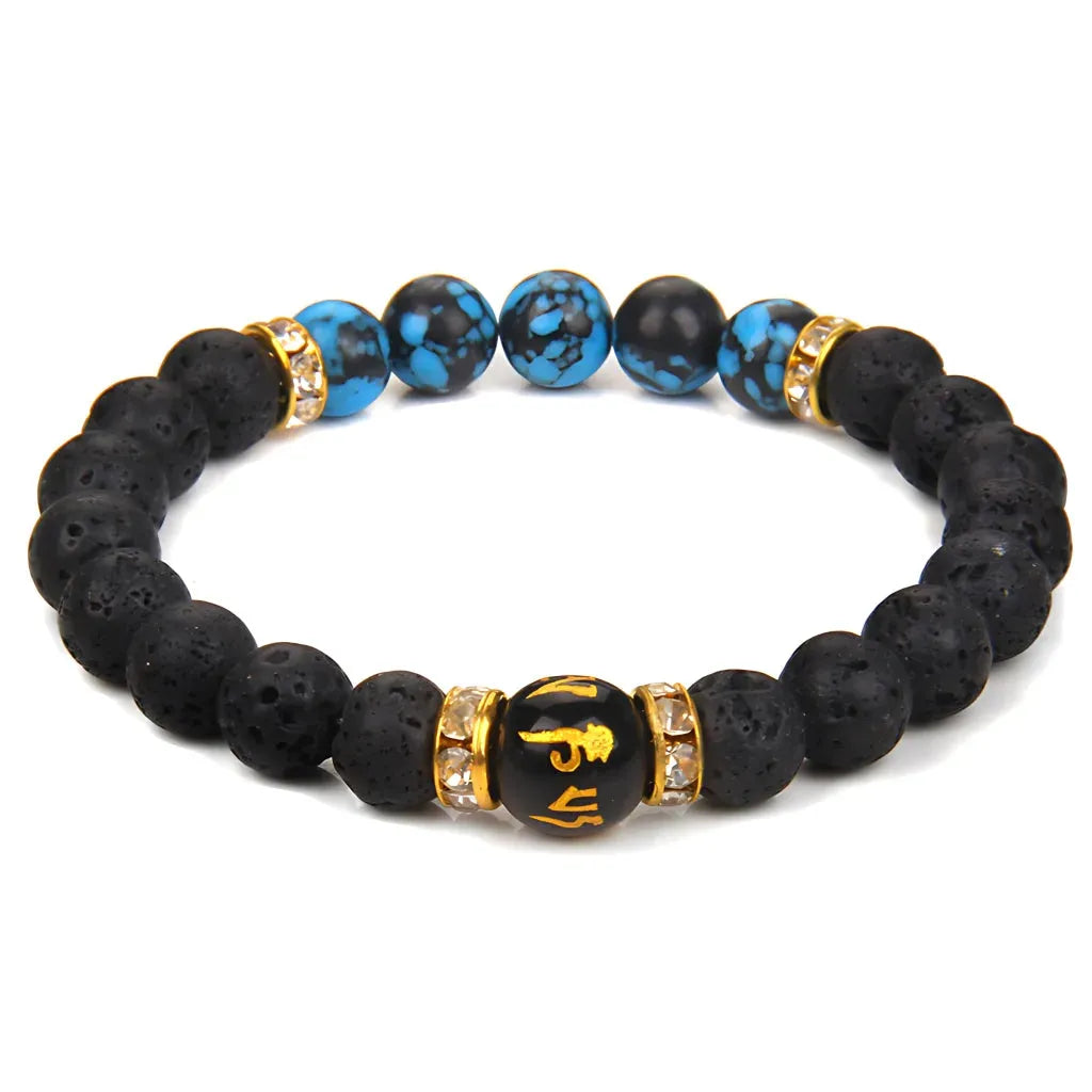 Gemstone Chakra Bracelet For Energy Balance - Style F