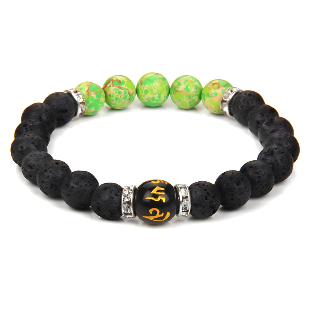 Gemstone Chakra Bracelet For Energy Balance - Style G