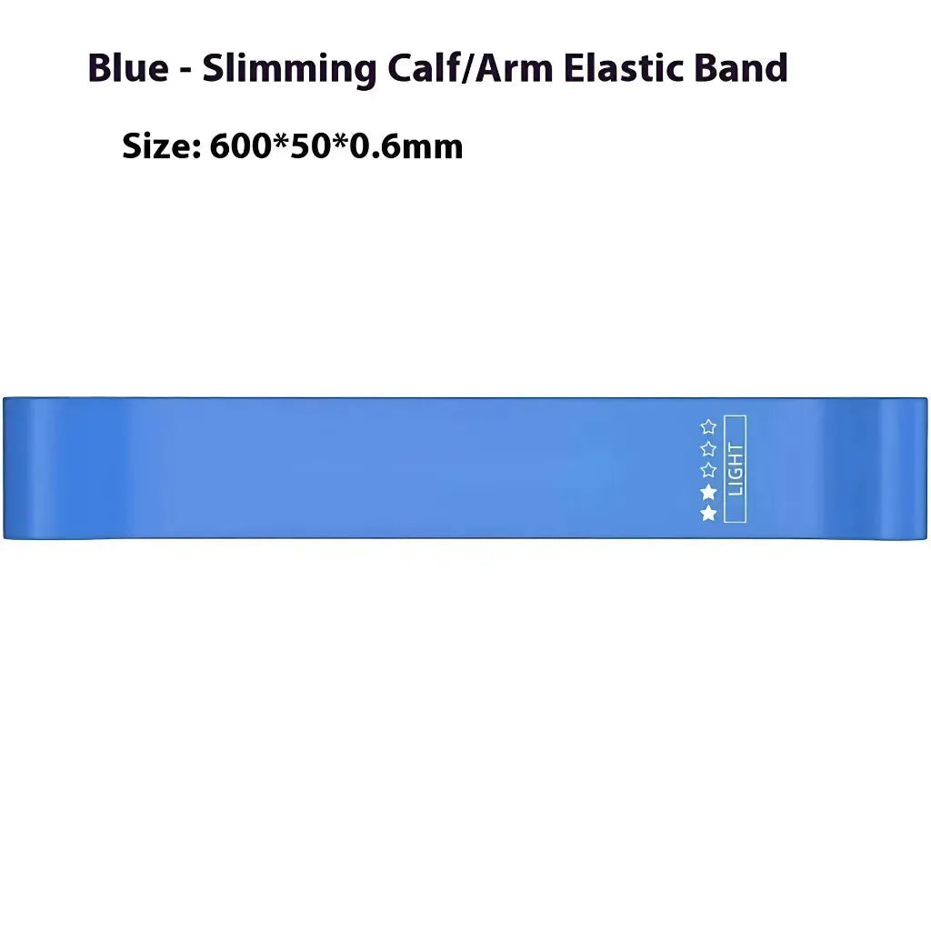 Gradient Strength Bands For Yoga And Full-Body Flow - Blue 600x50x0.6mm