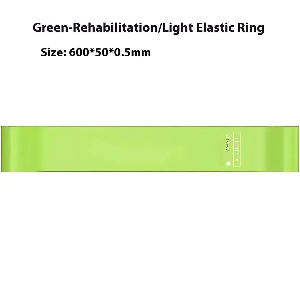 Gradient Strength Bands For Yoga And Full-Body Flow - Green 600x50x0.5mm