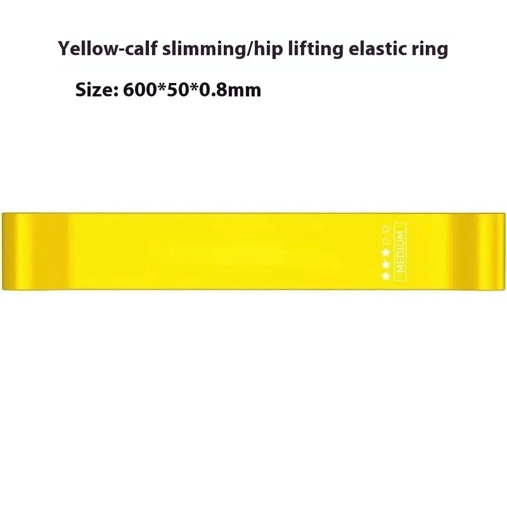Gradient Strength Bands For Yoga And Full-Body Flow - Yellow 600x50x0.8mm
