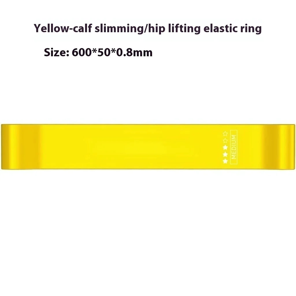 Gradient Strength Bands For Yoga And Full-Body Flow - Yellow 600x50x0.8mm