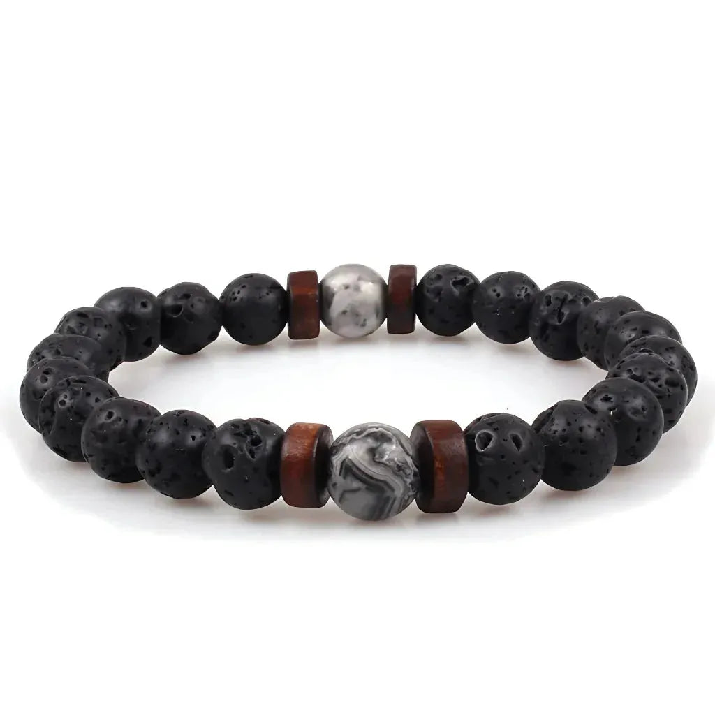 Grounded Energy Bracelet Lava Collection - J