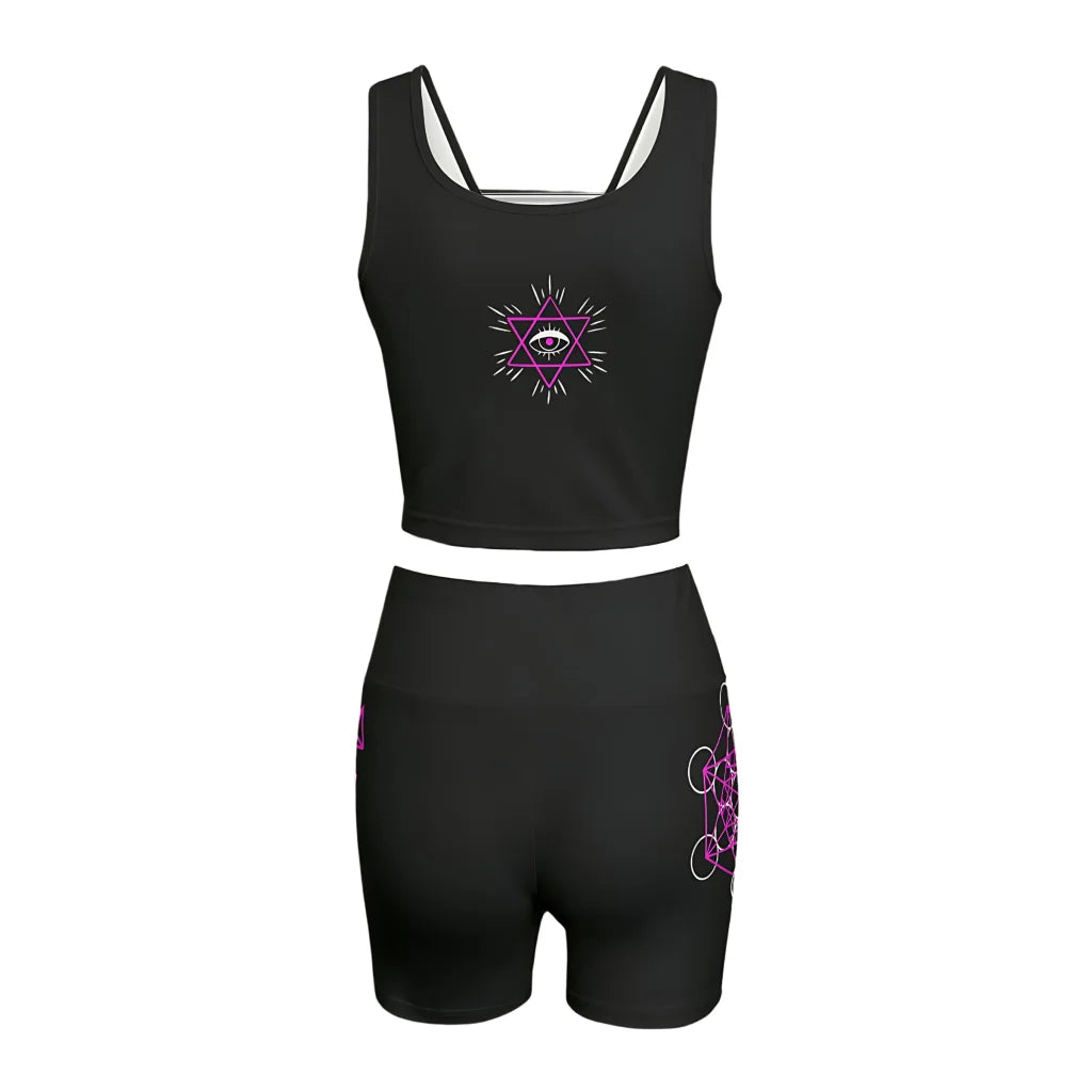 Hamsa Energy 2 Piece Workout Sets Women