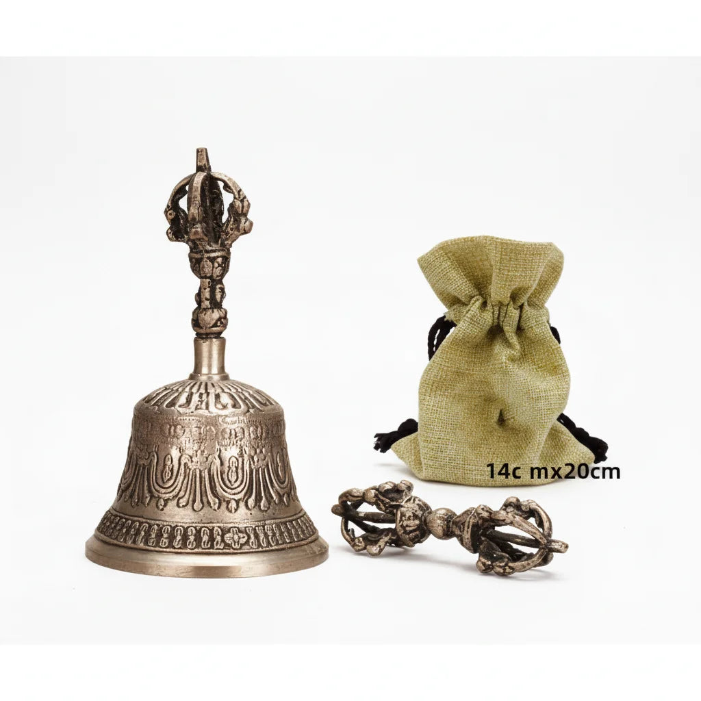 Handcrafted Tibetan Bell For Meditation And Calm