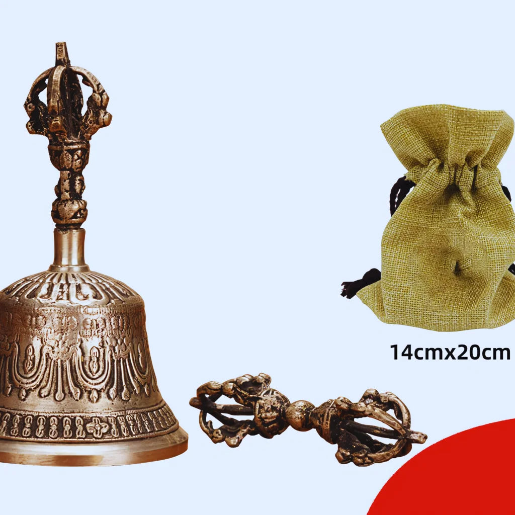 Handcrafted Tibetan Bell For Meditation And Calm - Vajra bell