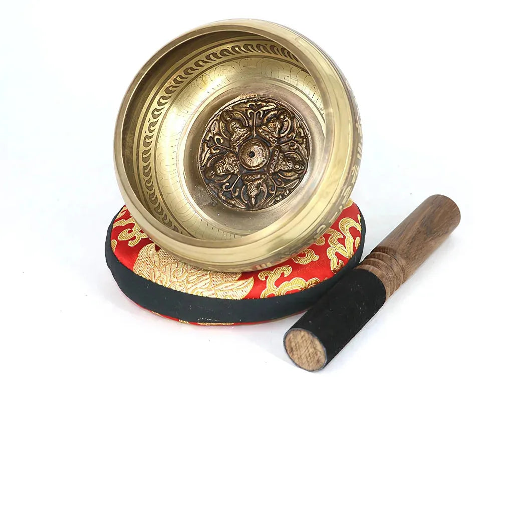 Handmade Copper Sound Bath Bowls For Deep Healing - Flat bottom / 14.8 cm