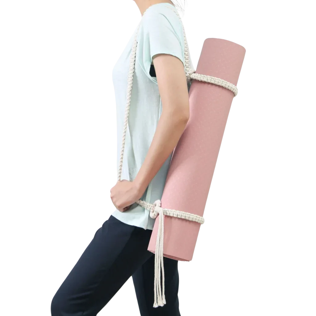 Handwoven Cotton Yoga Mat Carrier Strap