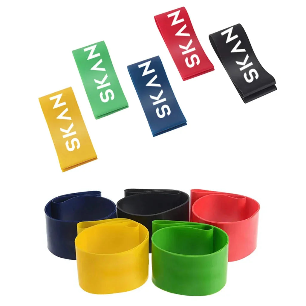 Heavy Exercise Bands For Strength And Recovery - All colors / 5pcs set