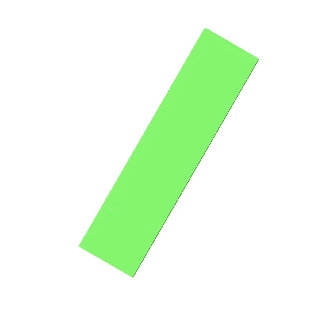Heavy Exercise Bands For Strength And Recovery - Green / 0.7 cm