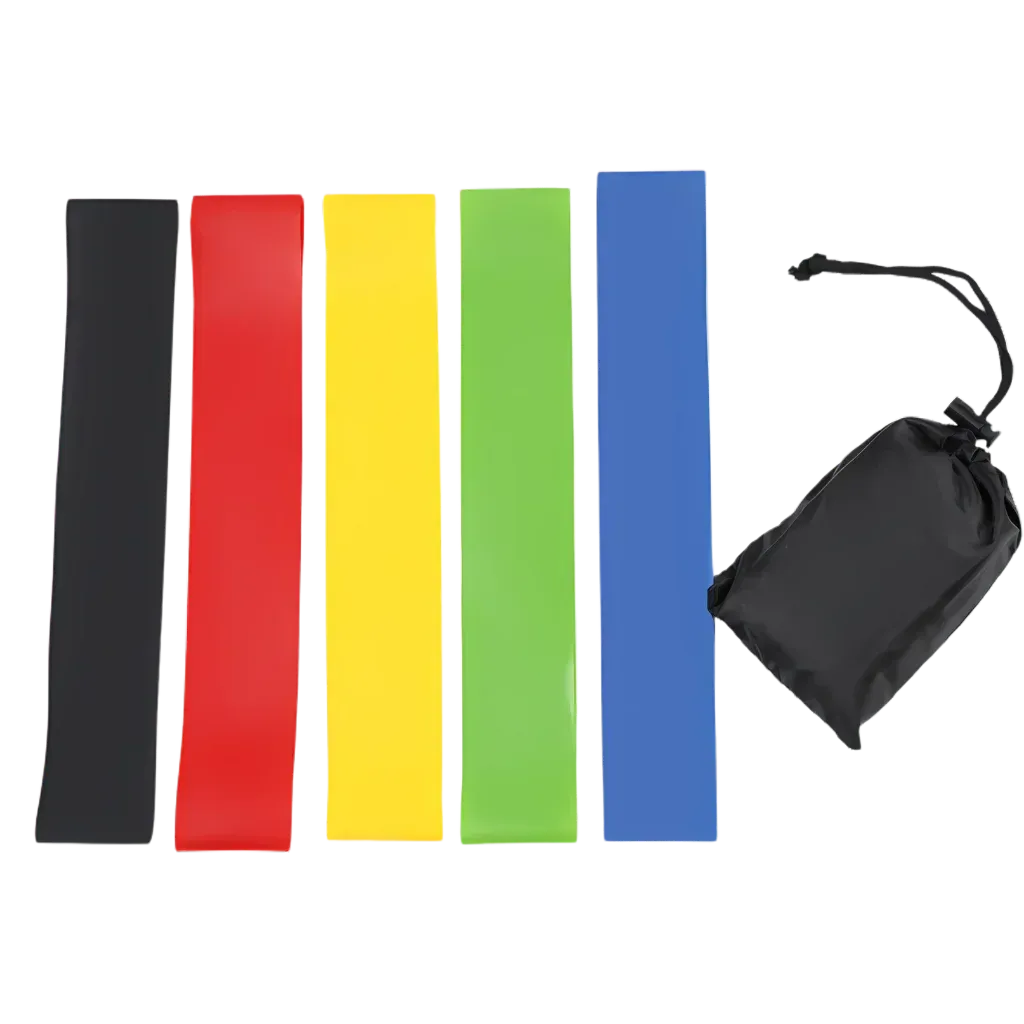 Heavy Exercise Bands For Strength And Recovery - Set 0.2 / 5pcs + bag set