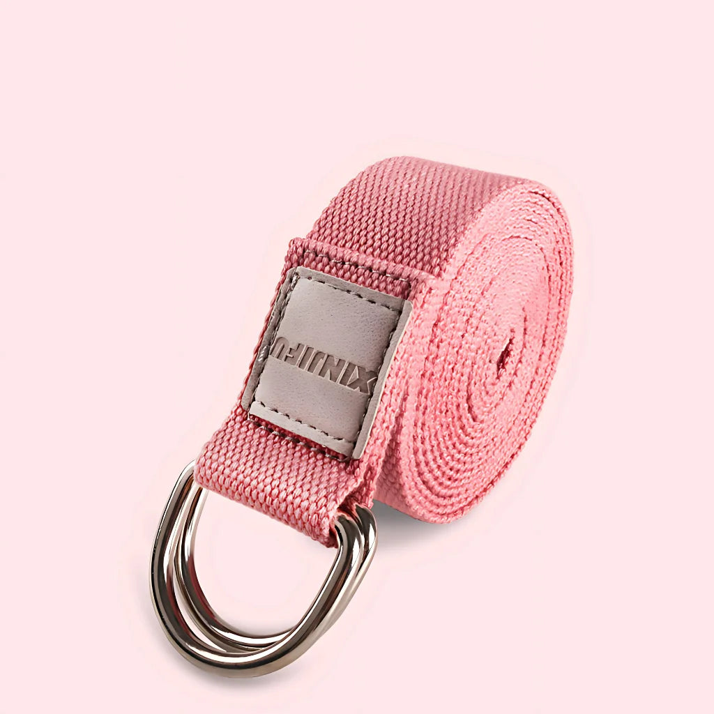 High Elastic Exercise Stretch Strap For Body Training - Pink