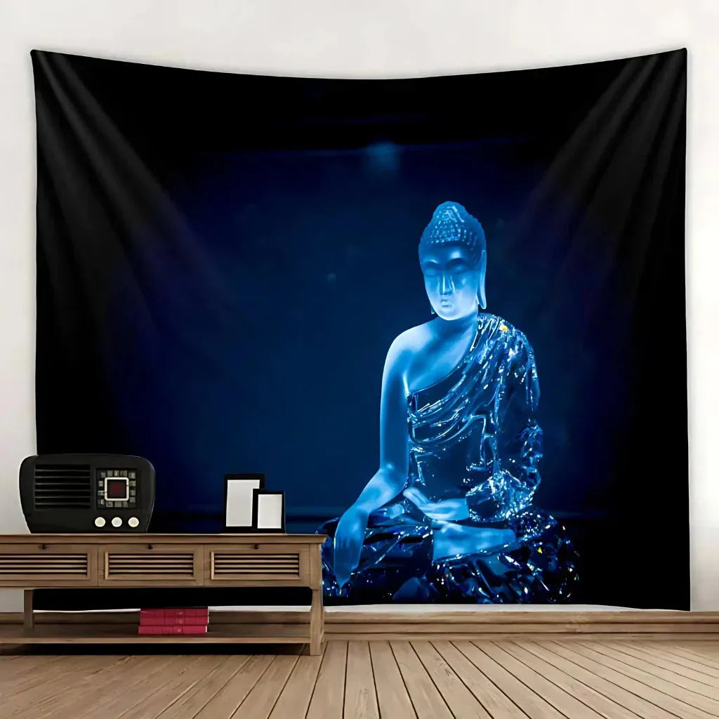 Large Tapestry With Chakra Symbols In Boho Style - 16 Style / 150x130 cm