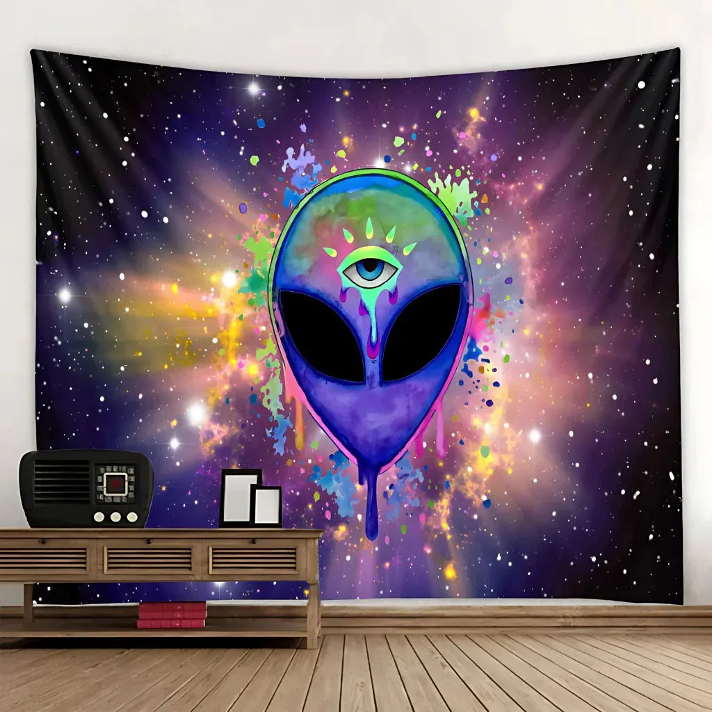 Large Tapestry With Chakra Symbols In Boho Style - 5 Style / 150x130 cm