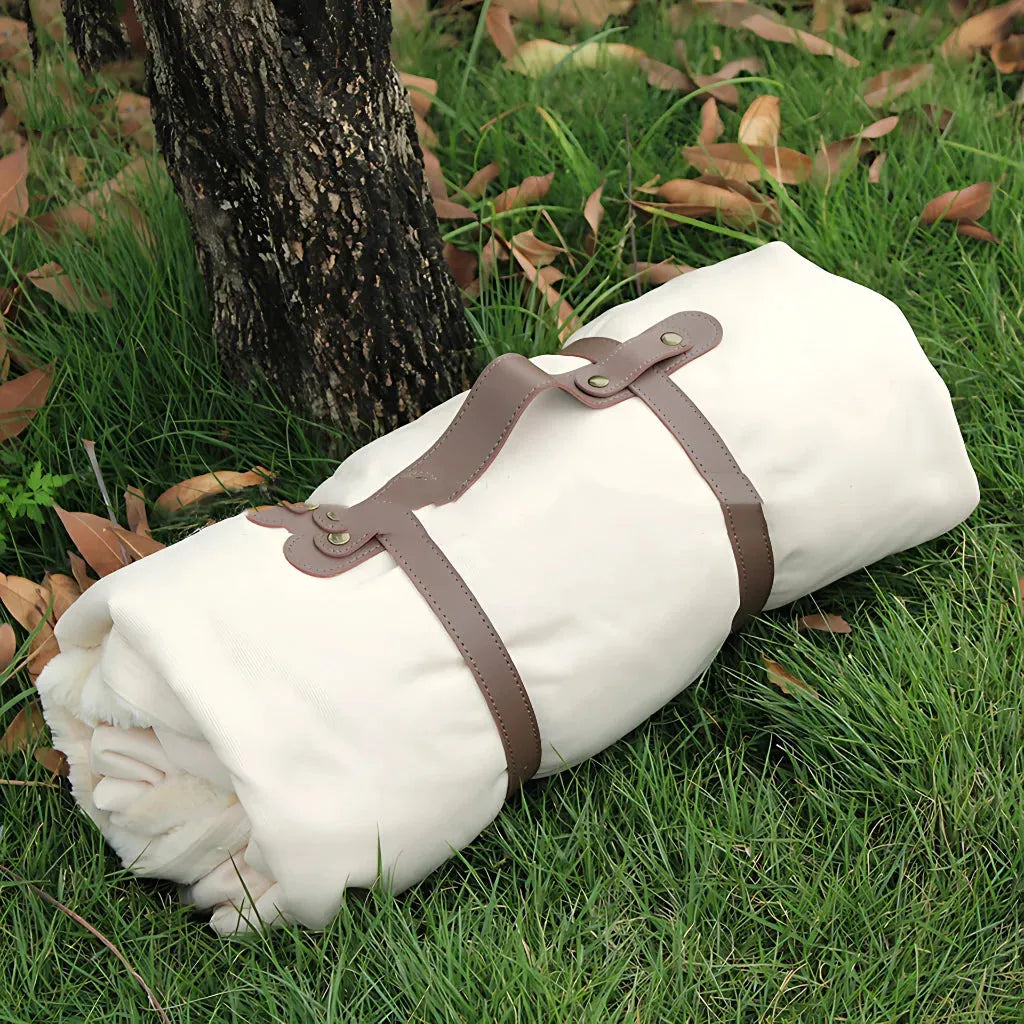 Leather Yoga Mat Strap With Adjustable Fit