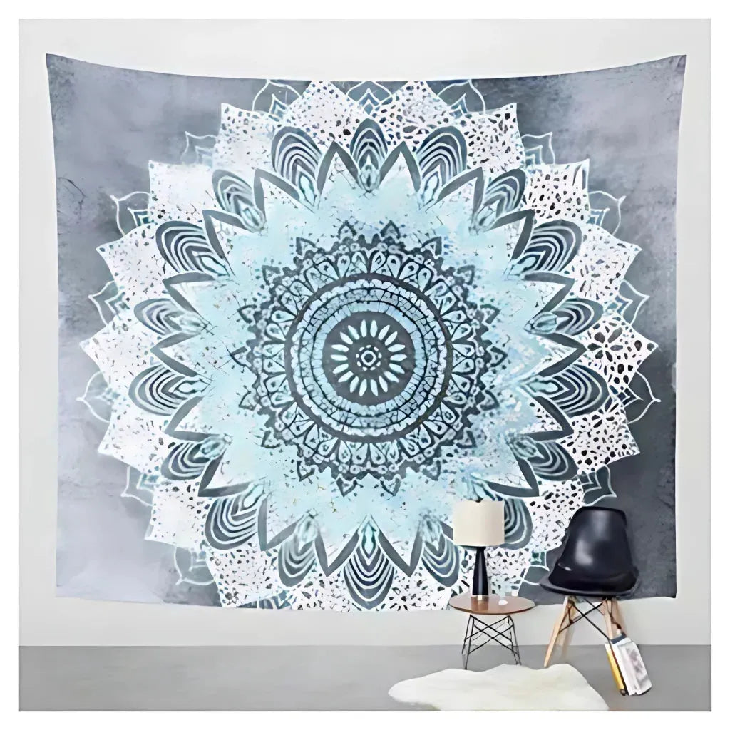 Mandala Wall Tapestry With Elephant Design - 05 Style / L