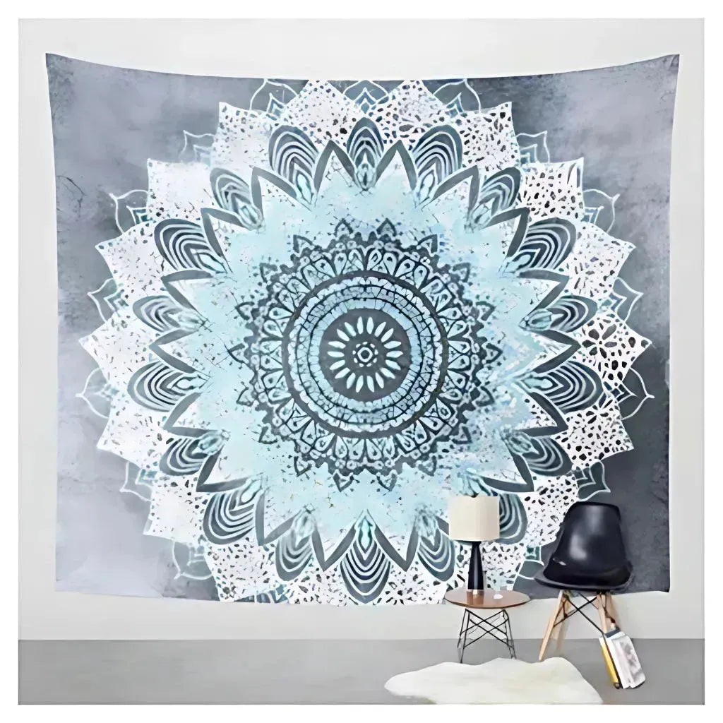 Mandala Wall Tapestry With Elephant Design - 05 Style / L