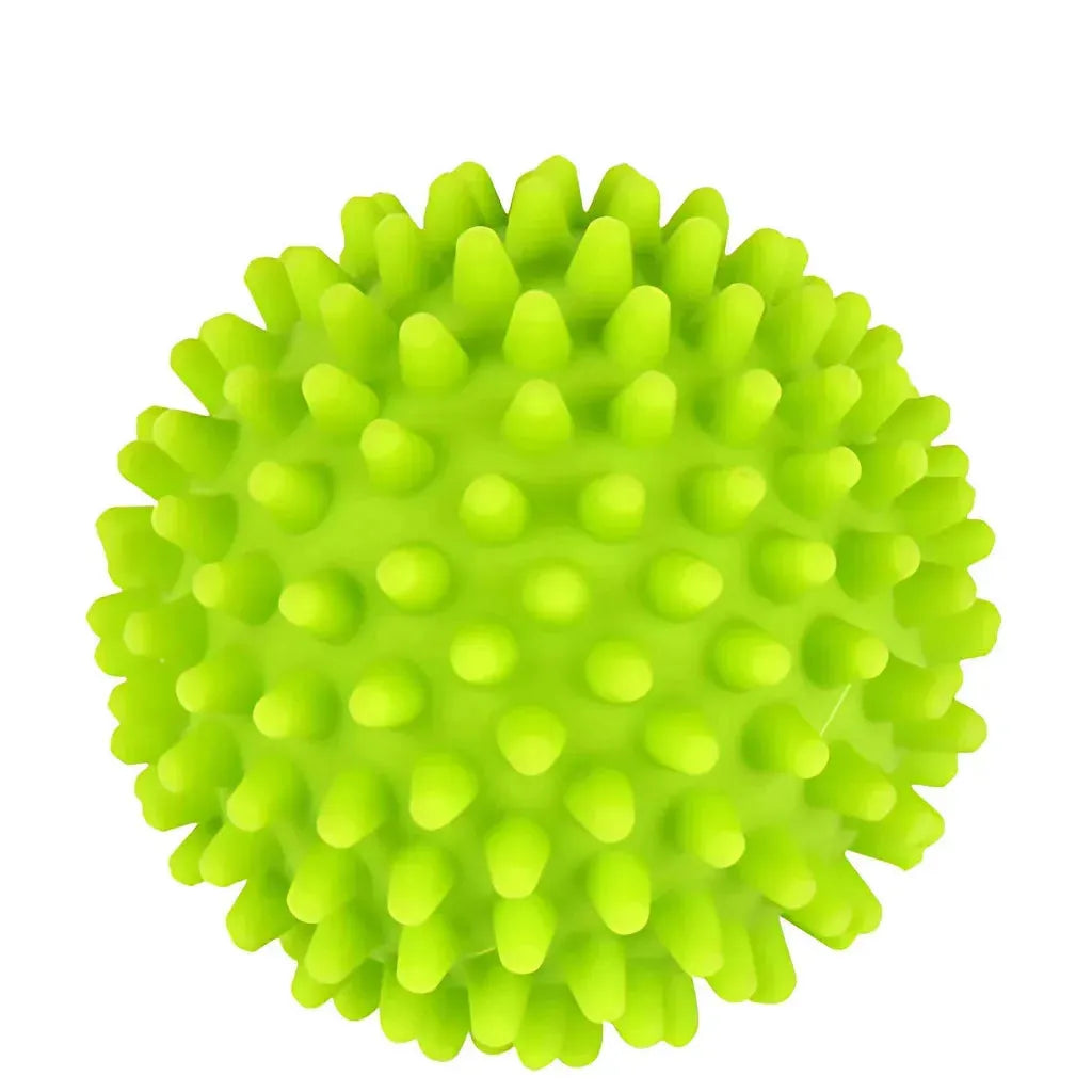 Massage Ball Roller For Targeted Muscle Relief - Light Green Spiky / 6 cm