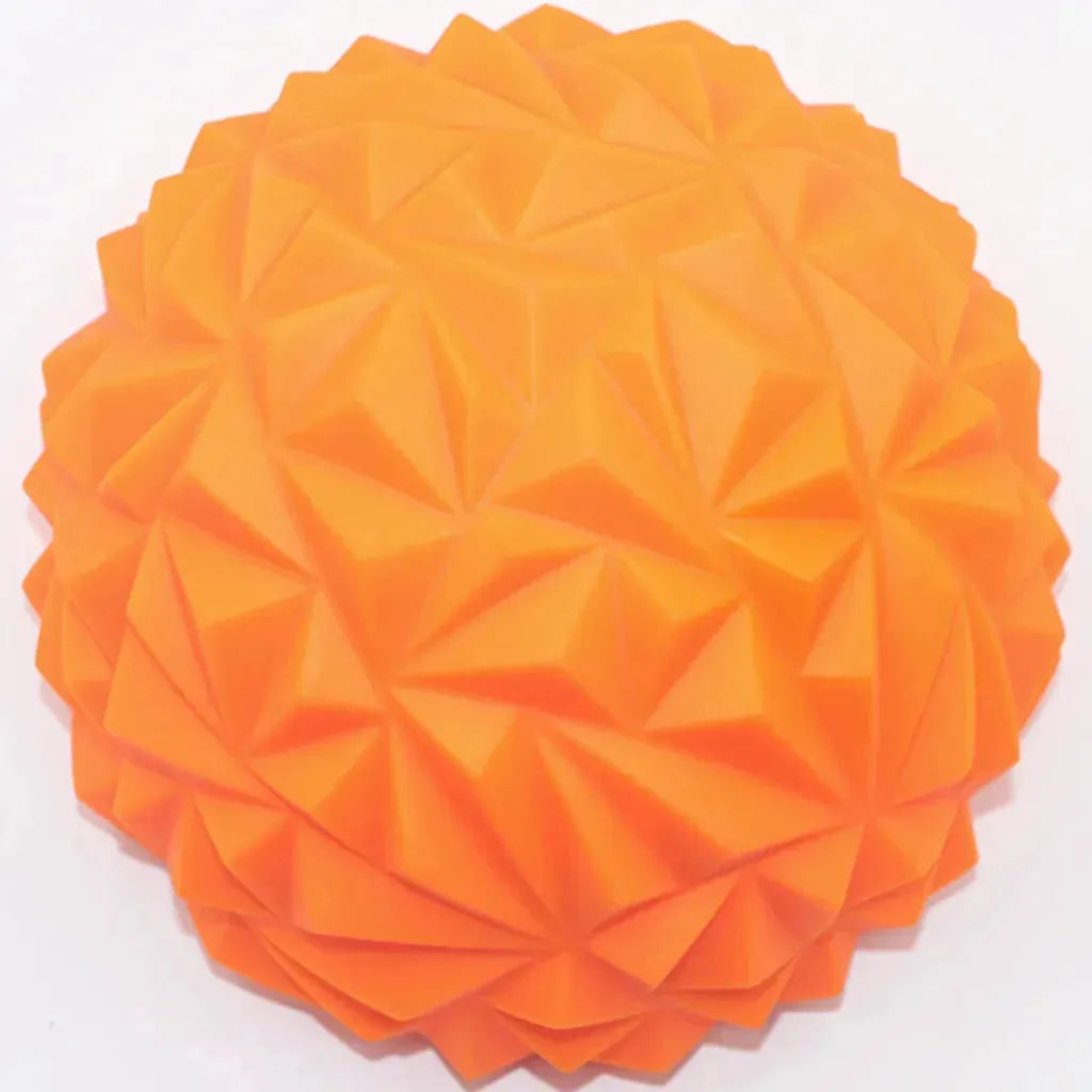 Massage Ball Roller For Targeted Muscle Relief - Orange / 16 cm