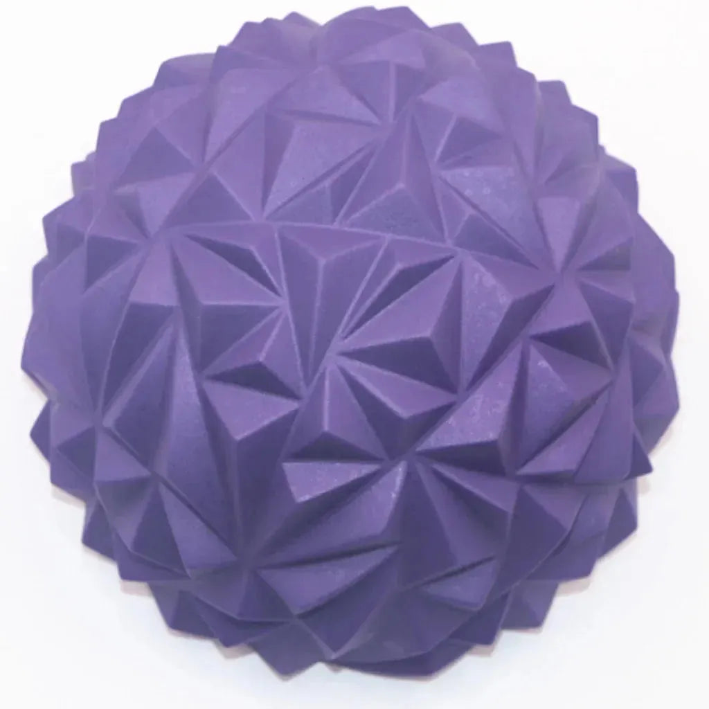 Massage Ball Roller For Targeted Muscle Relief - Purple / 16 cm