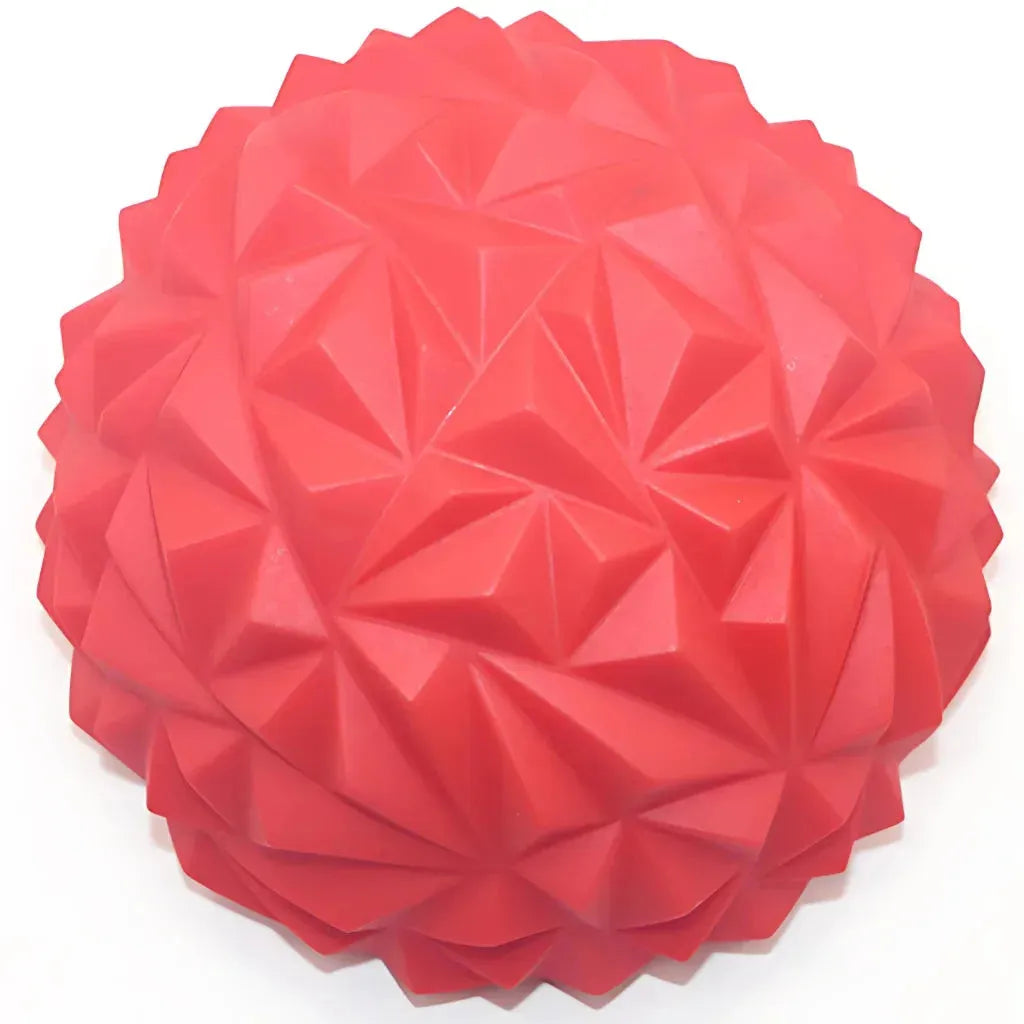 Massage Ball Roller For Targeted Muscle Relief - Red / 16 cm