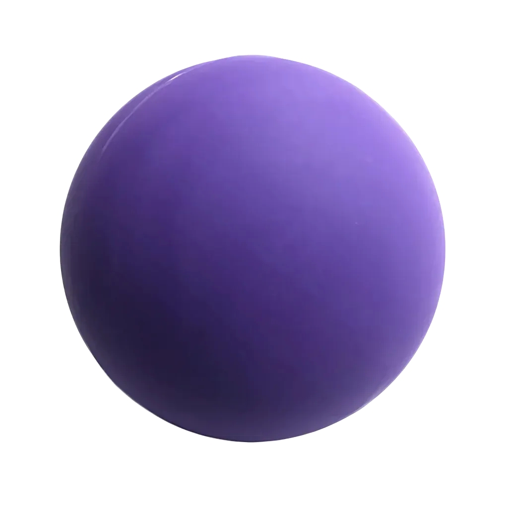 Massage Yoga Ball For Deep Muscle Relief - Purple