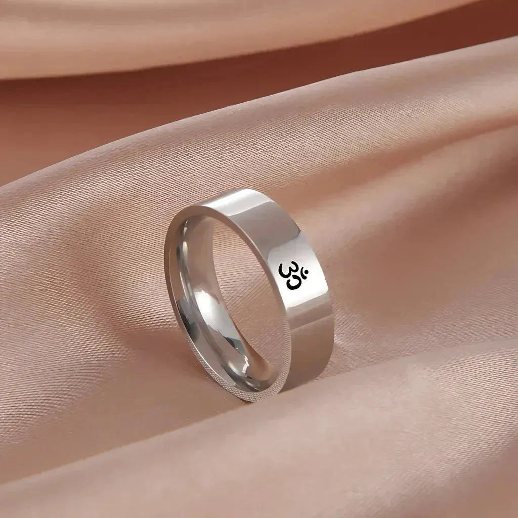 Minimalist Stainless Steel Metal Rings