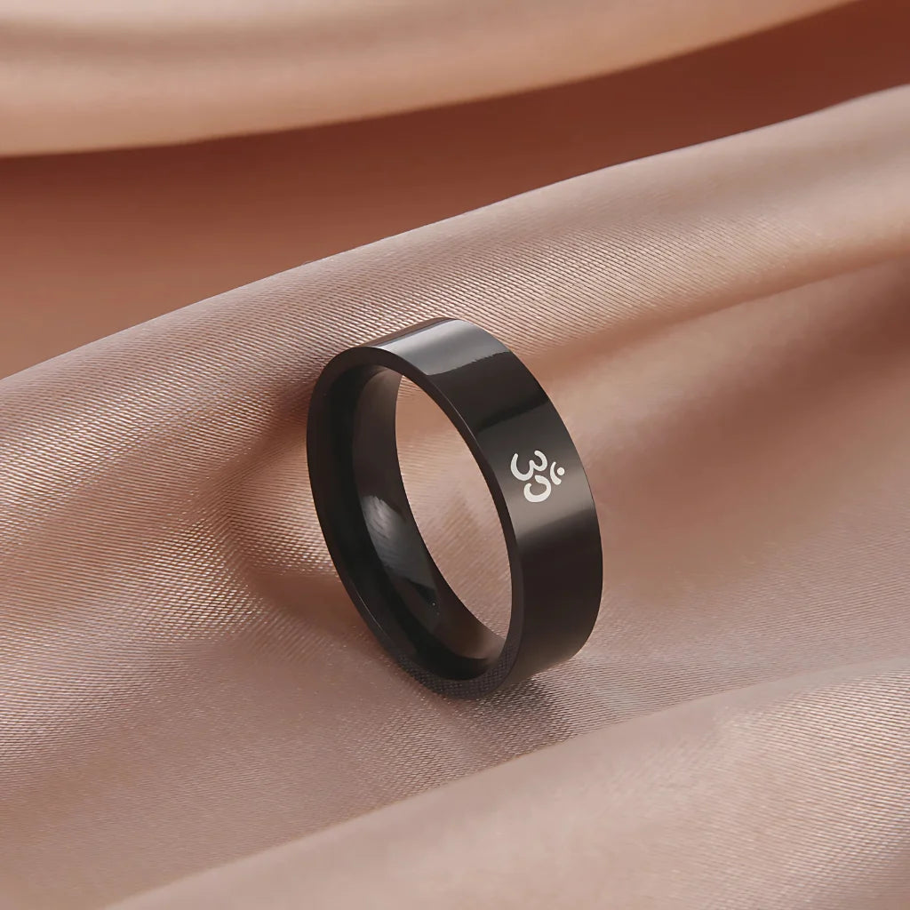 Minimalist Stainless Steel Metal Rings