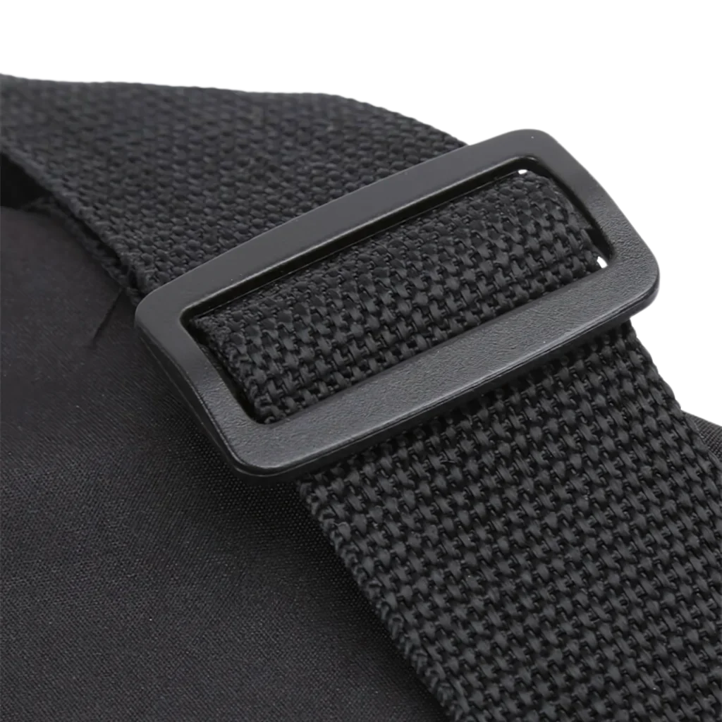 Minimalist Yoga Wheel Bag With Adjustable Straps - Black