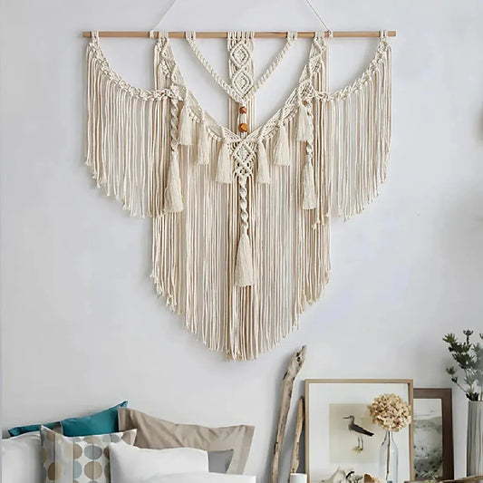 Modern Nordic Woven Tapestry For Cozy Minimalist Spaces