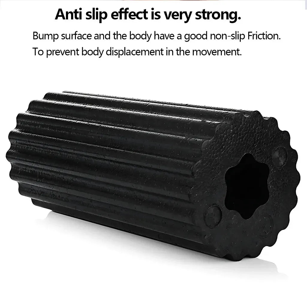 Muscle Recovery Foam Rolls For Deep Tissue Relief - Black
