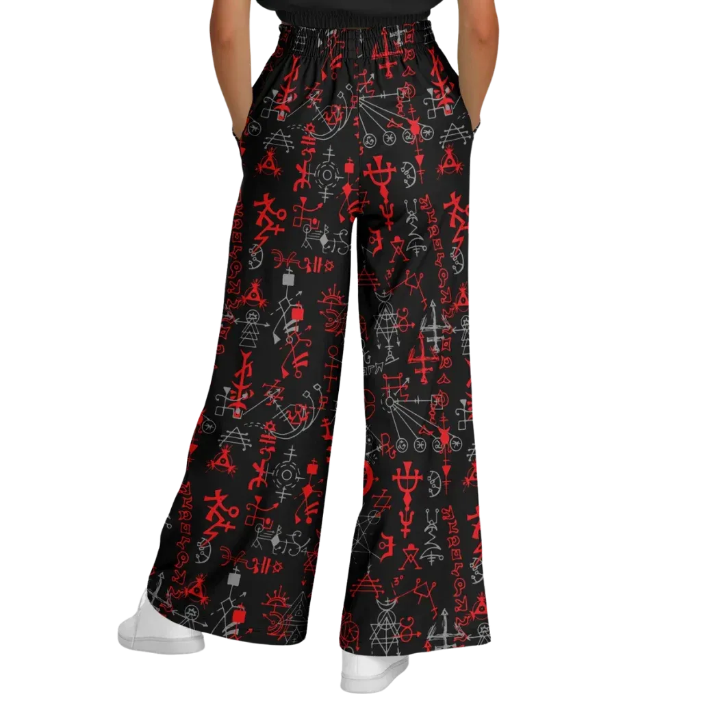 Mystic Alchemy Flare Joggers For Women – Black Base