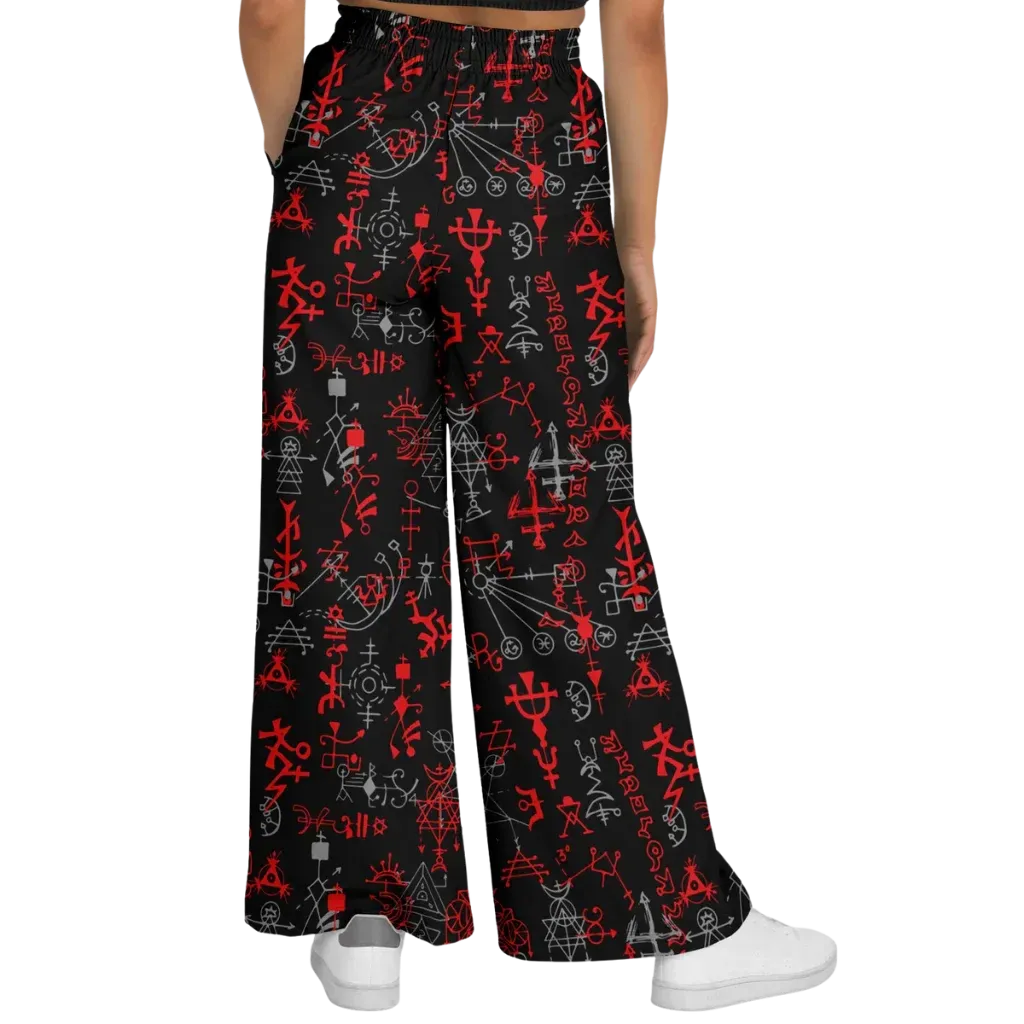 Mystic Alchemy Flare Joggers For Women – Black Base