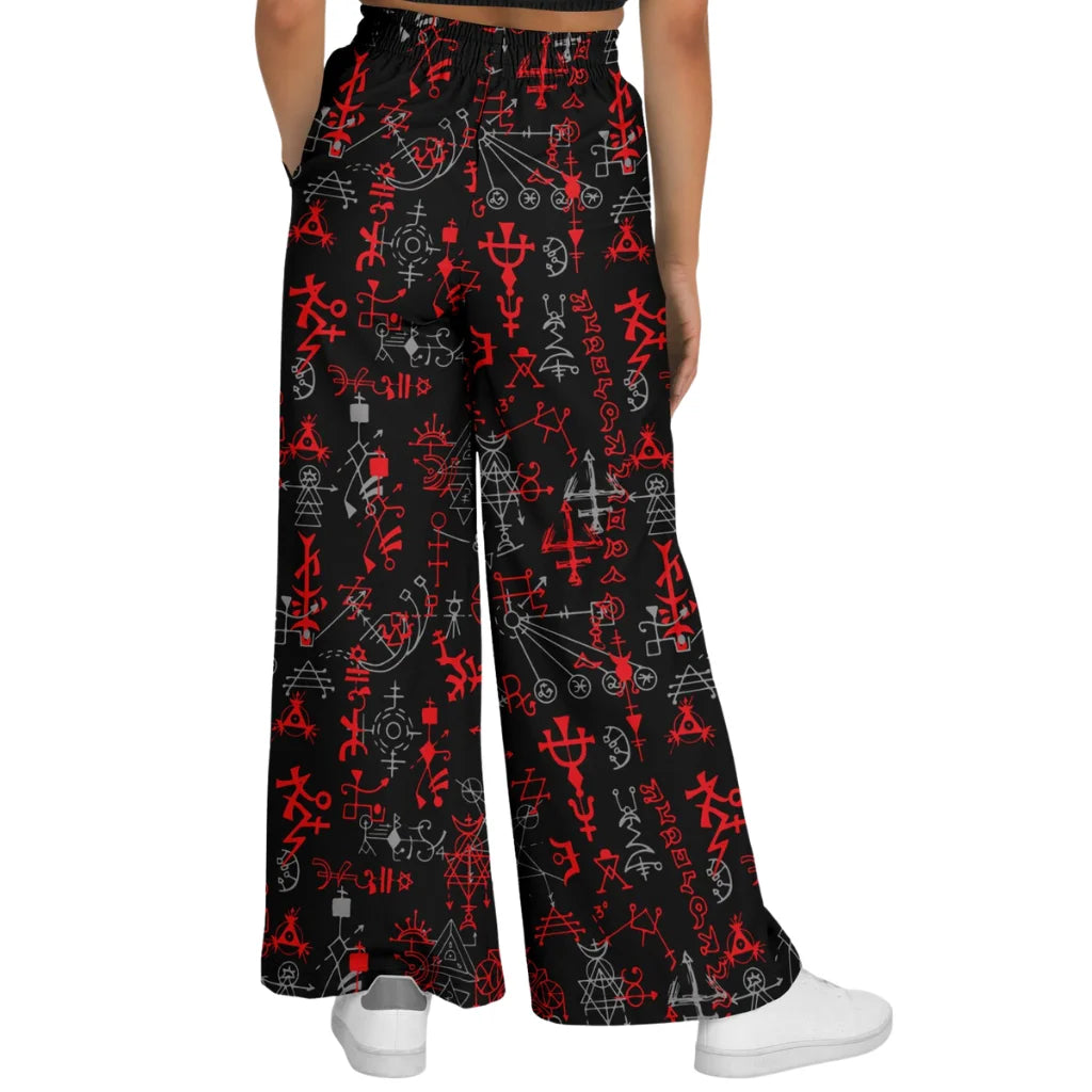 Mystic Alchemy Flare Joggers For Women – Black Base