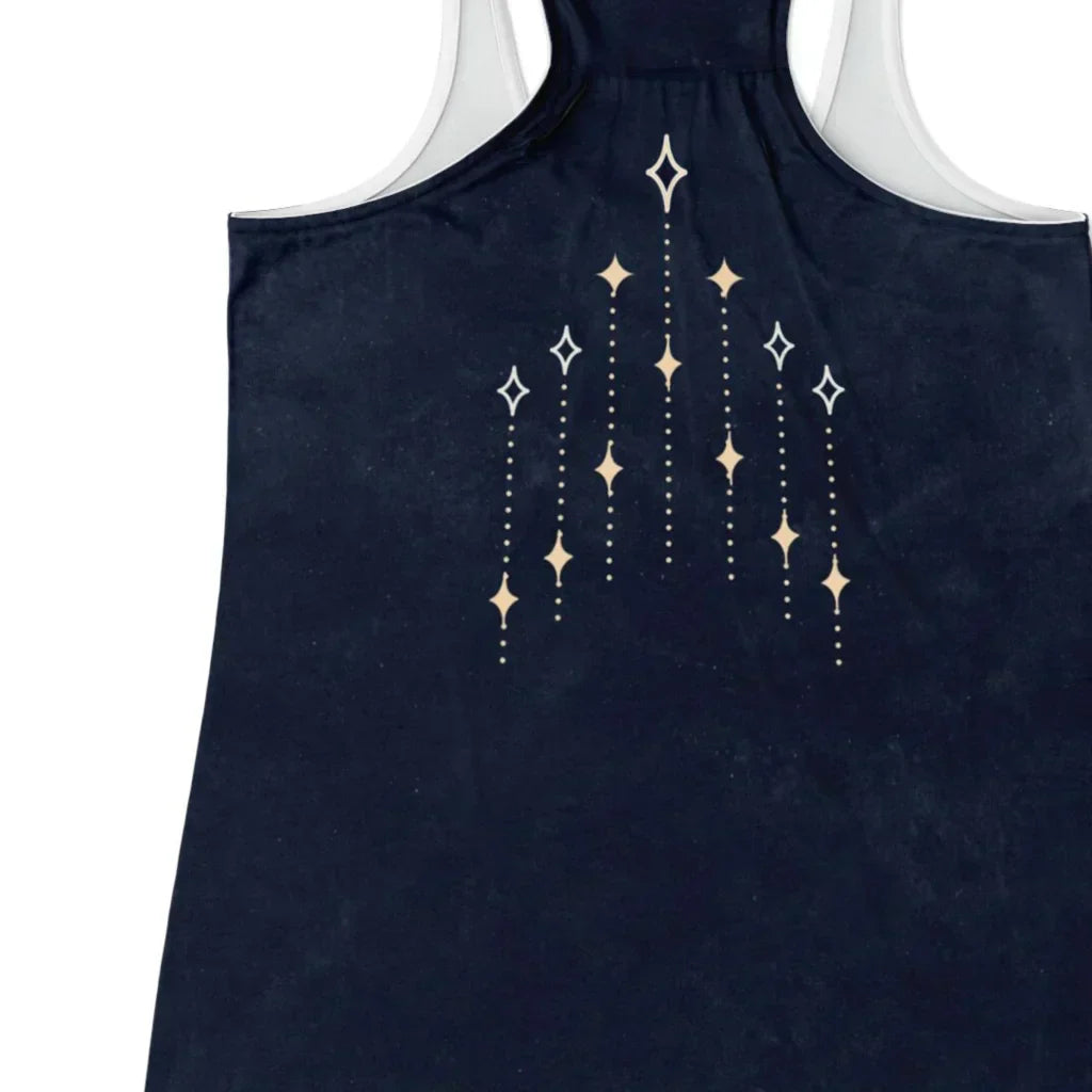 Mystic Rise Racer Tanks With Snake And Arrow Design