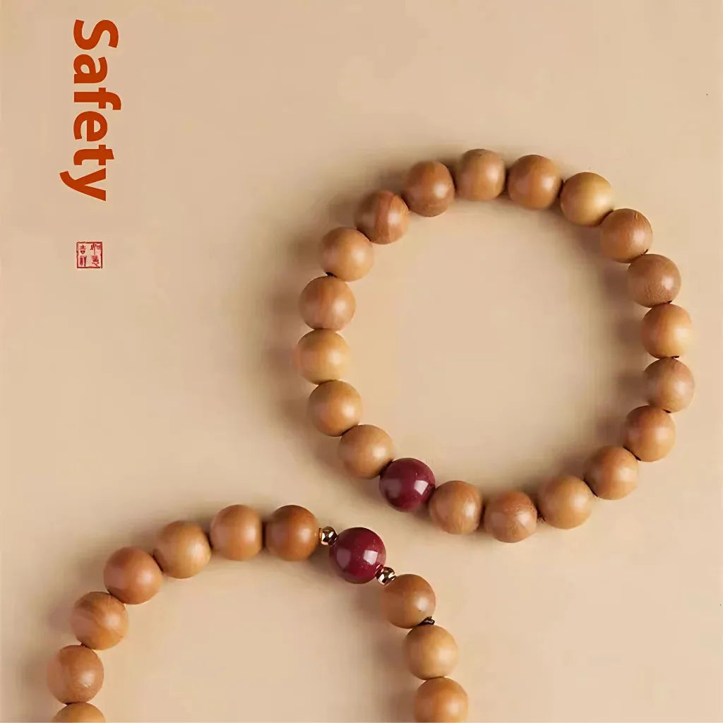 Natural Wooden Bead Bracelet For Women
