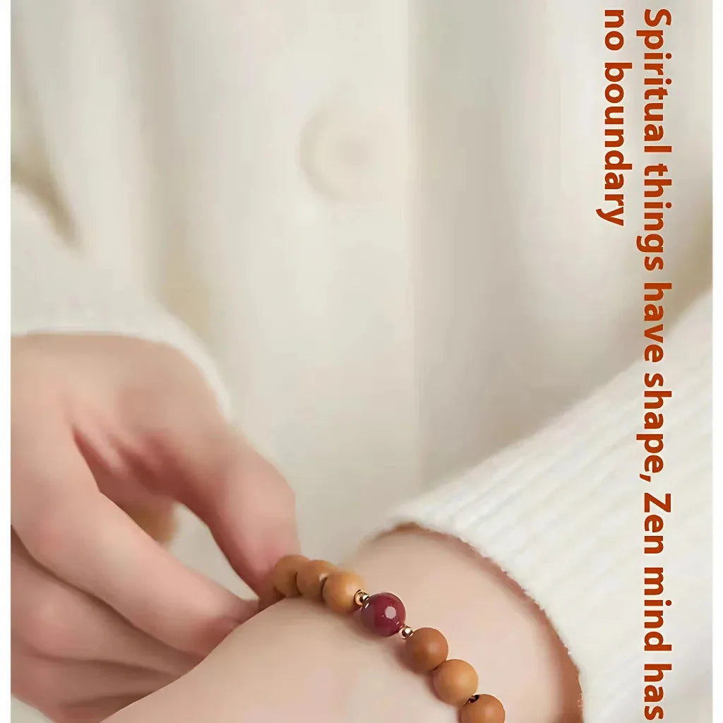 Natural Wooden Bead Bracelet For Women