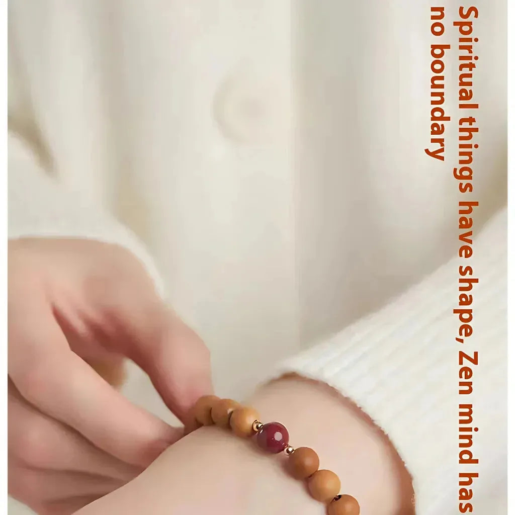 Natural Wooden Bead Bracelet For Women