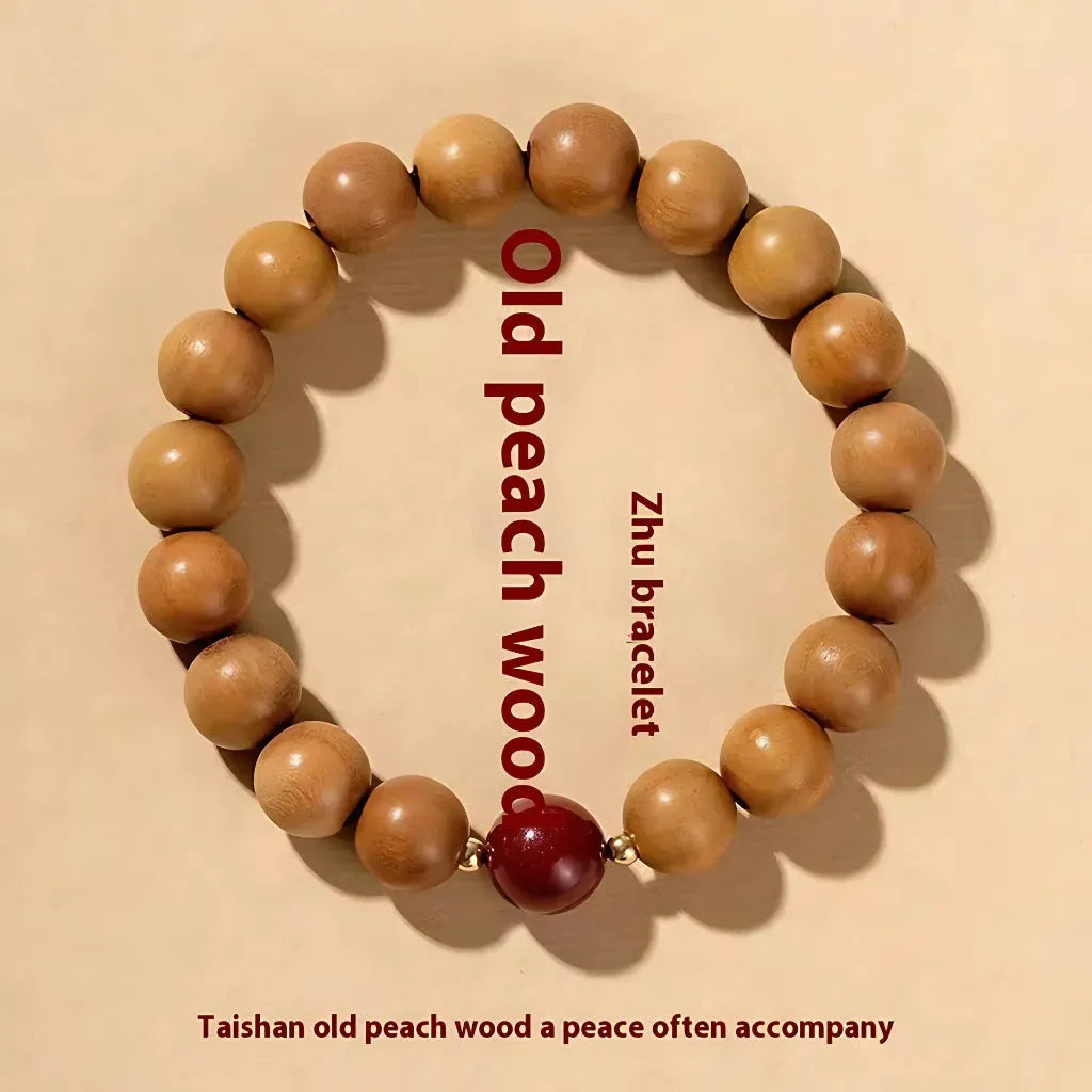 Natural Wooden Bead Bracelet For Women