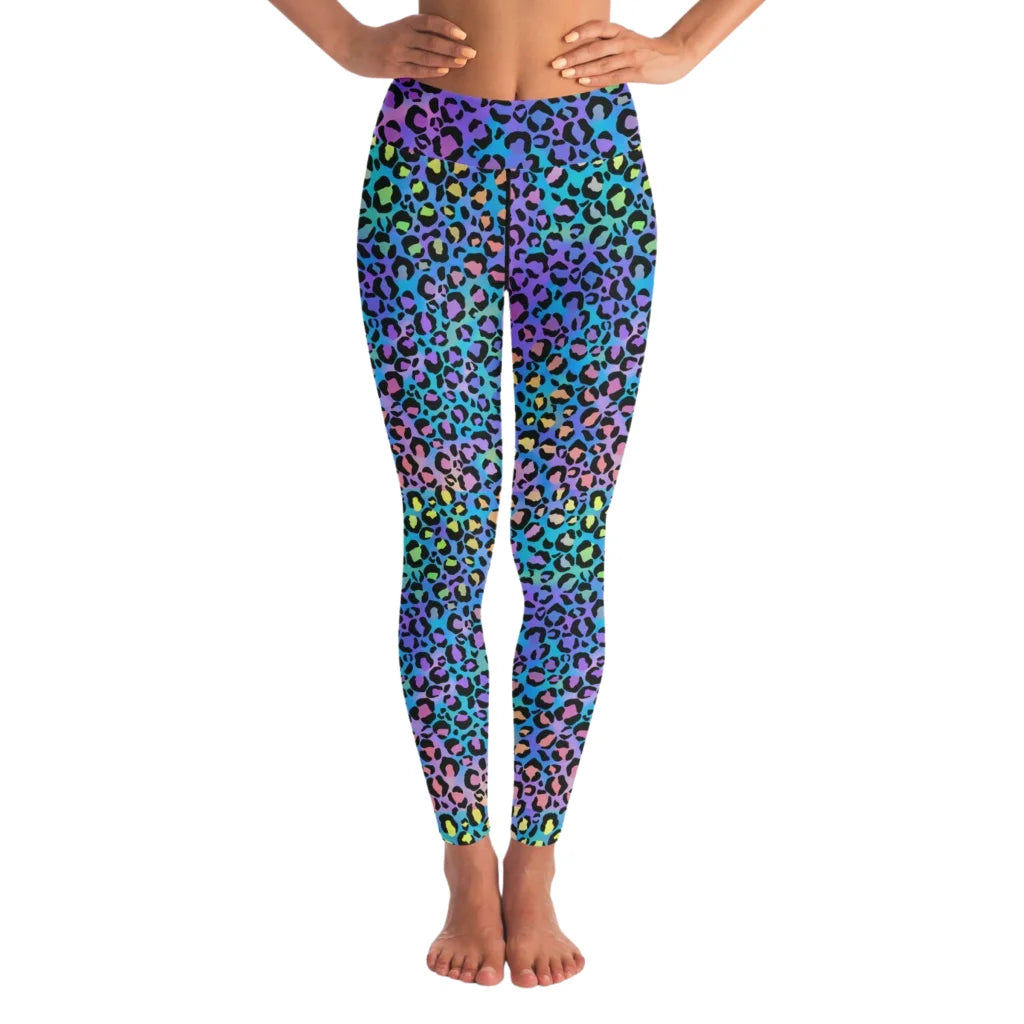 Neon Spirit Workout Outfit Set For Women