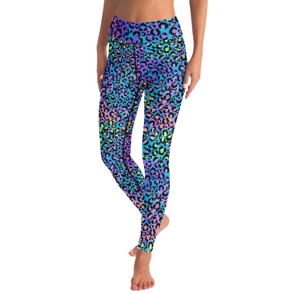 Neon Spirit Workout Outfit Set For Women