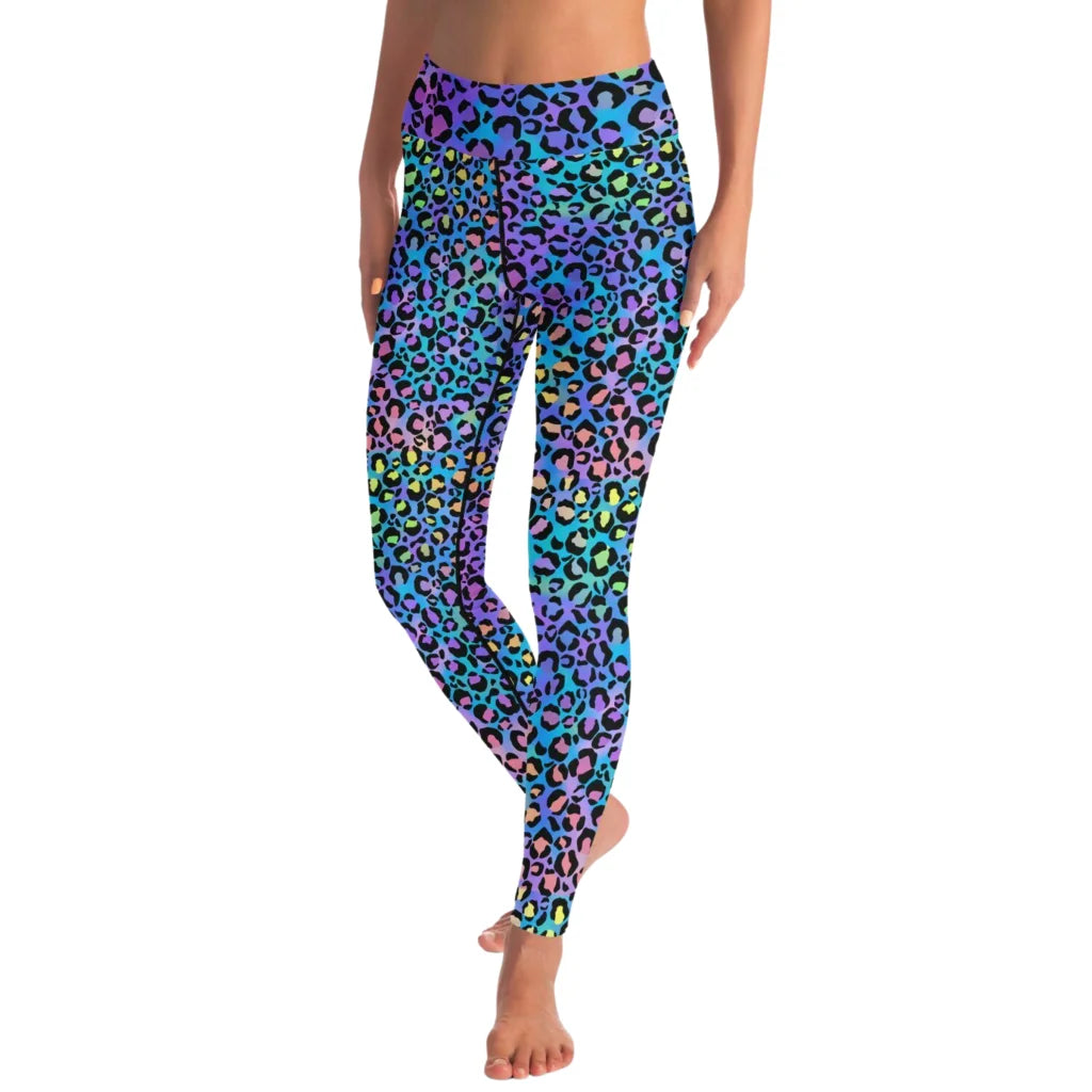 Neon Spirit Workout Outfit Set For Women