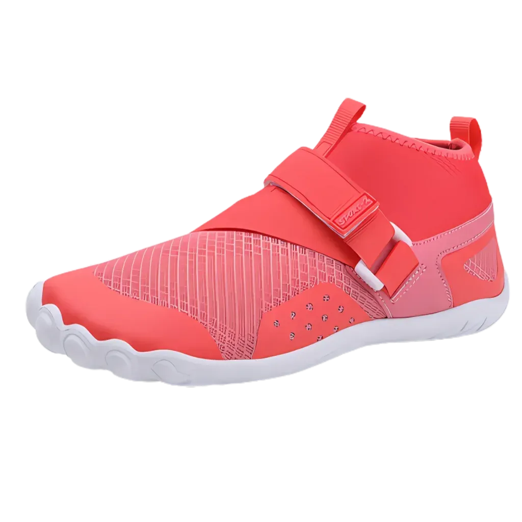 Non Slip Yoga Shoes With Breathable Mesh Grip - Pink / 36