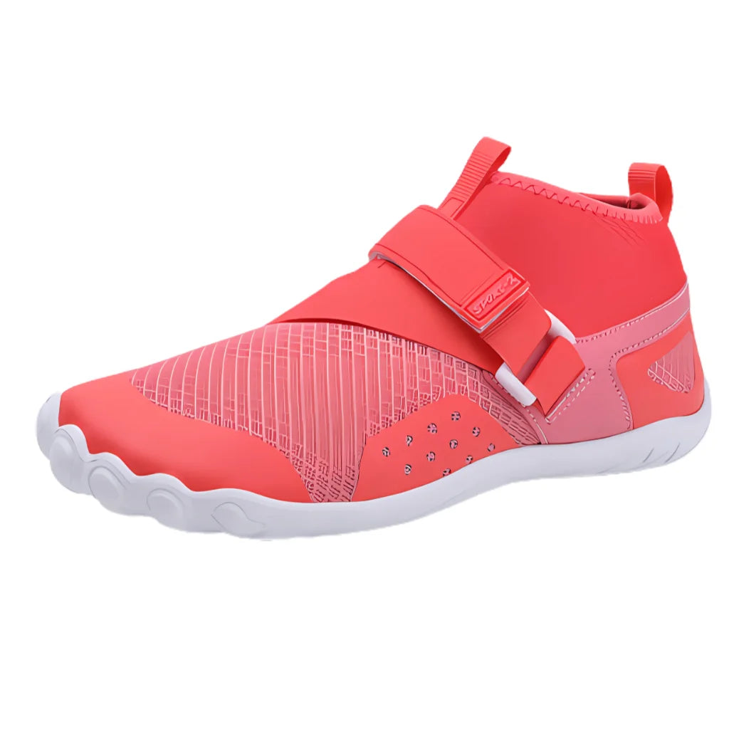 Non Slip Yoga Shoes With Breathable Mesh Grip - Pink / 36