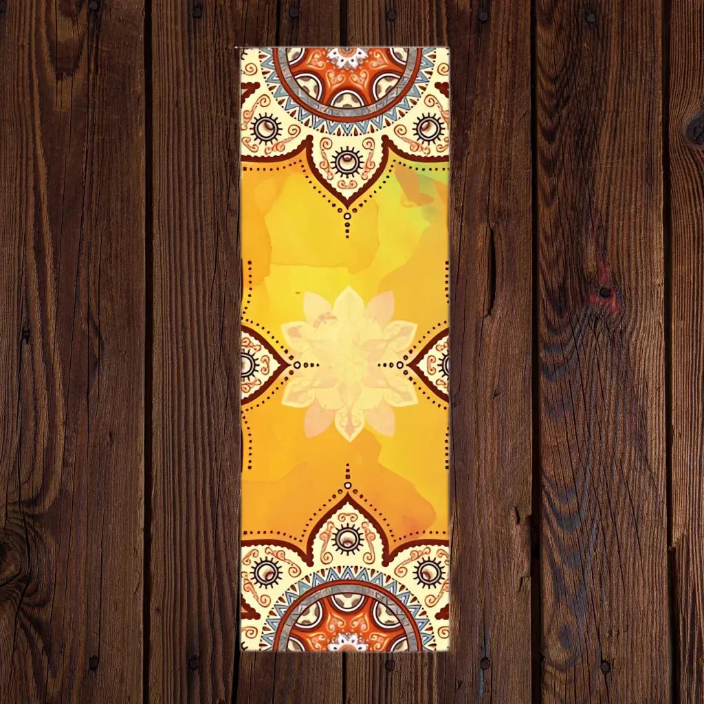 Non-Slip Yoga Towel Mat For Sweat And Support - Mandala 6 / 183×63 cm