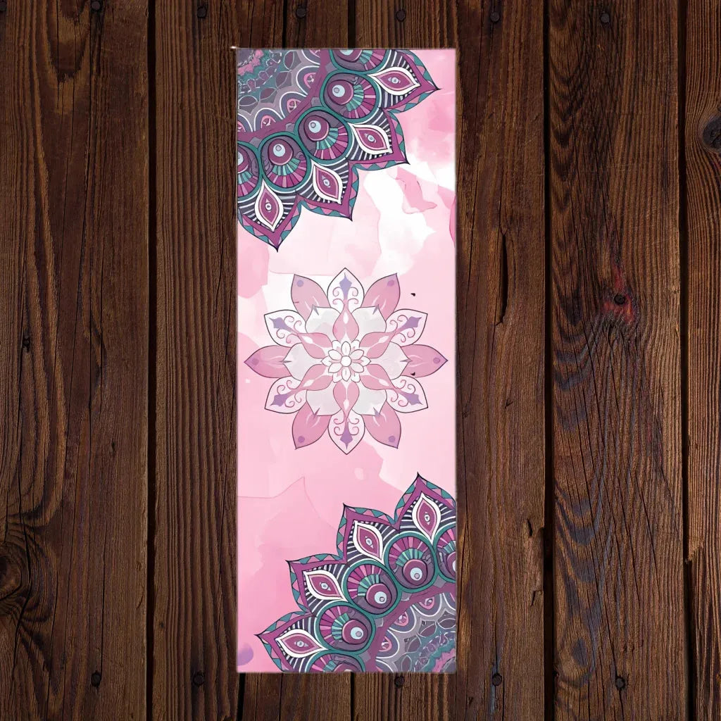 Non-Slip Yoga Towel Mat For Sweat And Support - Mandala 9 / 183×63 cm