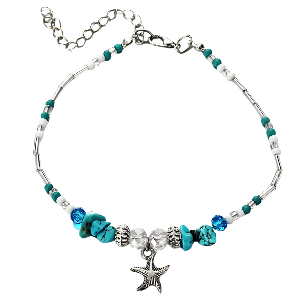 Ocean-Inspired Shell Anklet For Mindful Movement - Style C