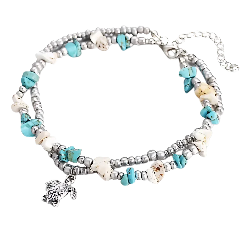 Ocean-Inspired Shell Anklet For Mindful Movement - Style H