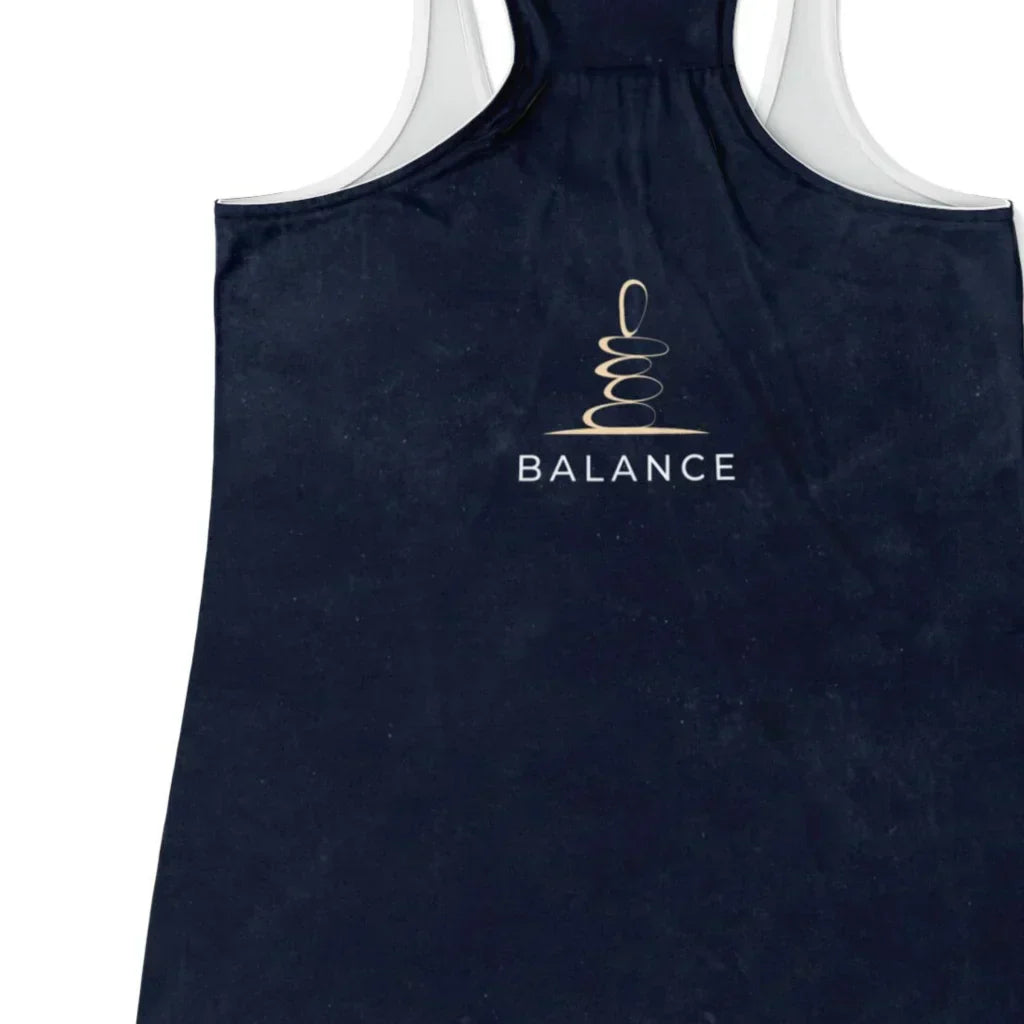 Om Heartbeat Flow Yoga Tank For Women