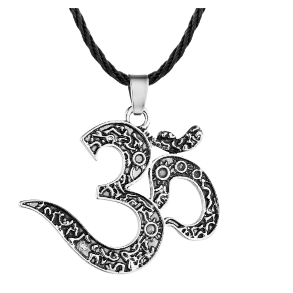 Om Pendant Necklace For Mindfulness Practice